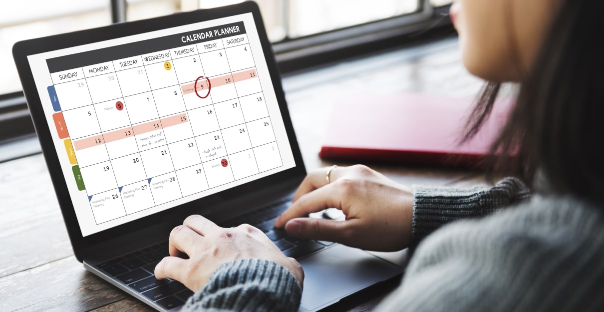 calendario redes sociais