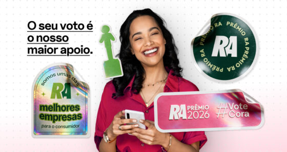 Cora é indicada ao Prêmio Reclame Aqui 2026