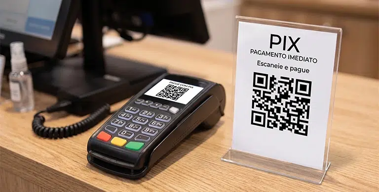 Pix na maquininha ou QR Code Pix: qual tem taxa e vale mais para a empresa?