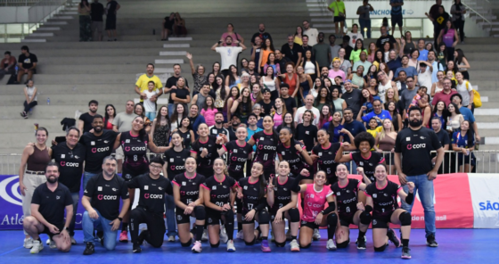 Cora São Caetano: conta PJ digital é a nova patrocinadora de tradicional time de vôlei feminino
